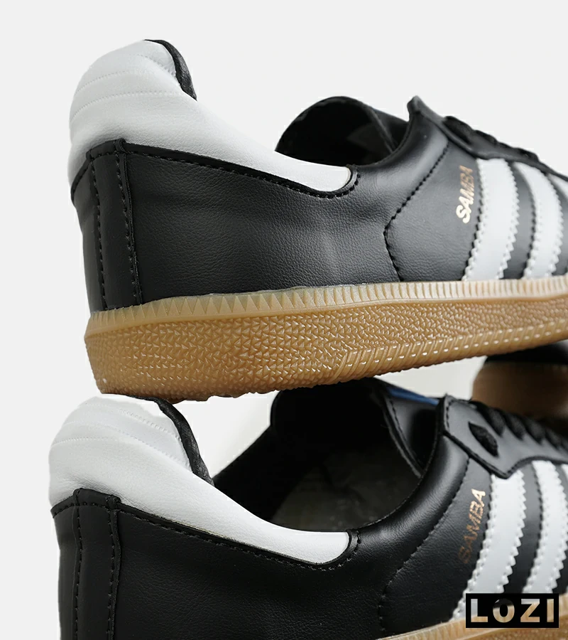 کفش کتانی مردانه و زنانه مشکی سفید کرم ADIDAS Samba مدل 7297