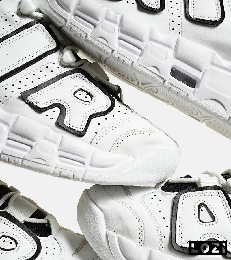 کفش کتانی مردانه و زنانه سفید NIKE Air More Uptempo '96 مدل 6017