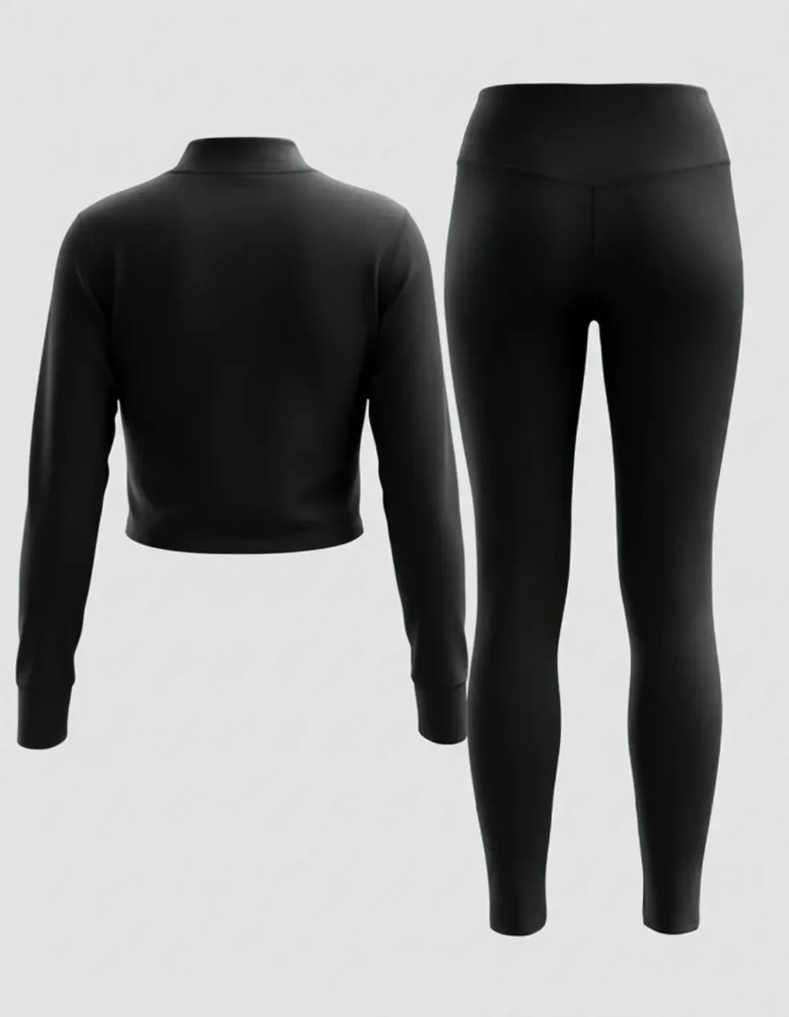 نیم‌تنه آستین بلند+لگ ورزشی زنانه آلو Hyper Fit W