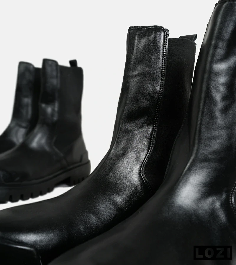 بوت مردانه مشکی BALENCIAGA مدل 6740