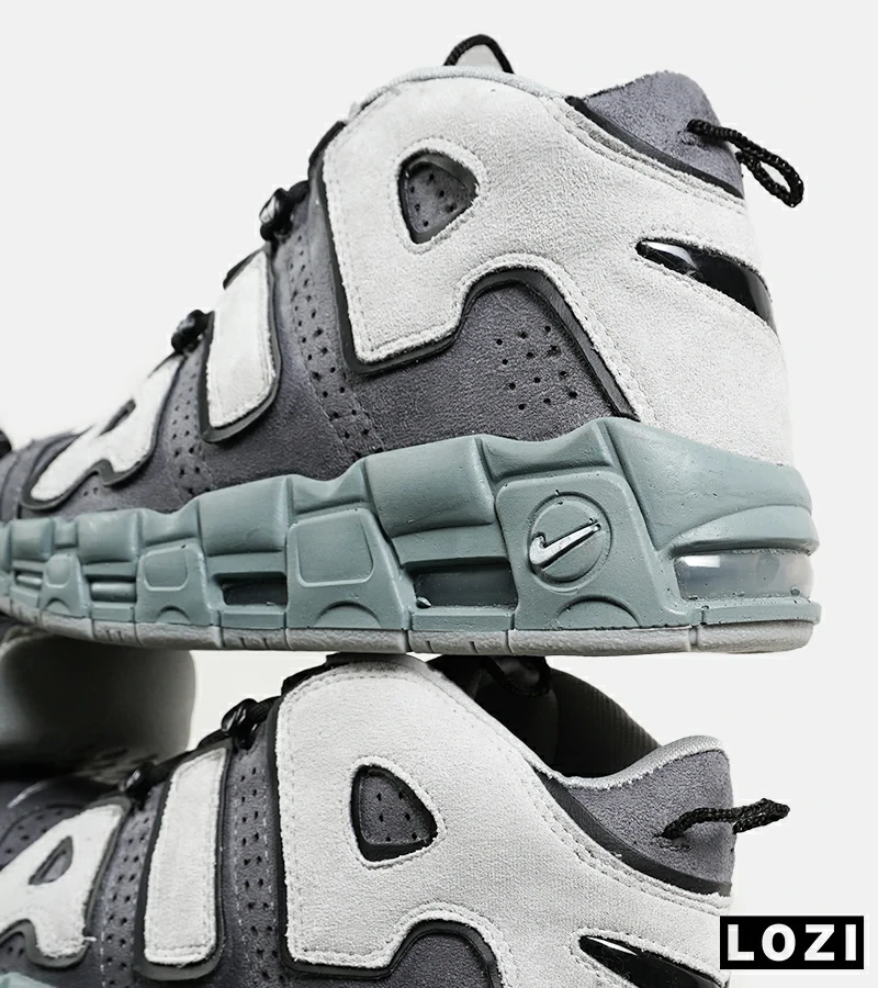 کفش کتانی مردانه و زنانه طوسی سفید NIKE Air More Uptempo '96 مدل 7151