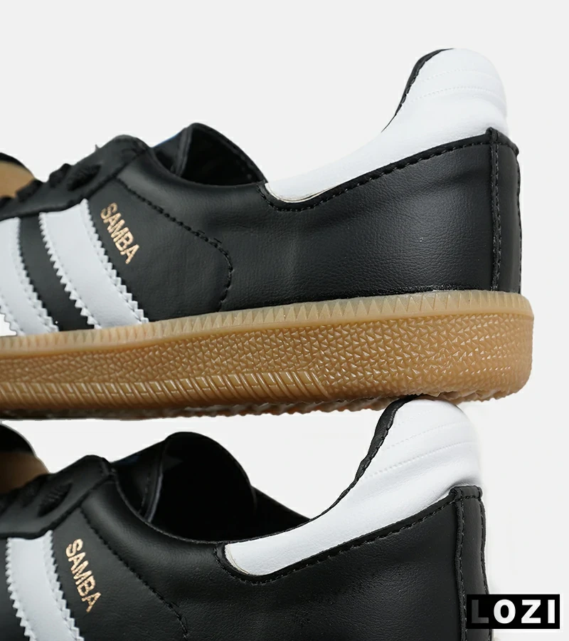 کفش کتانی مردانه و زنانه مشکی سفید کرم ADIDAS Samba مدل 7297