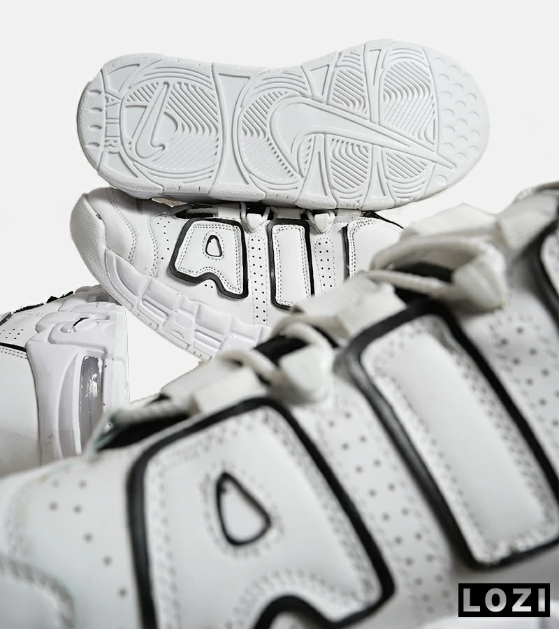 کفش کتانی مردانه و زنانه سفید NIKE Air More Uptempo '96 مدل 6017