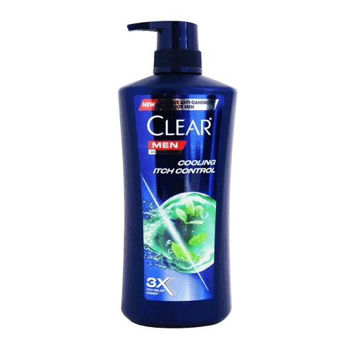 شامپو ضد شوره پمپی مردانه مدل Cooling Itch Control کلیر 650 میل