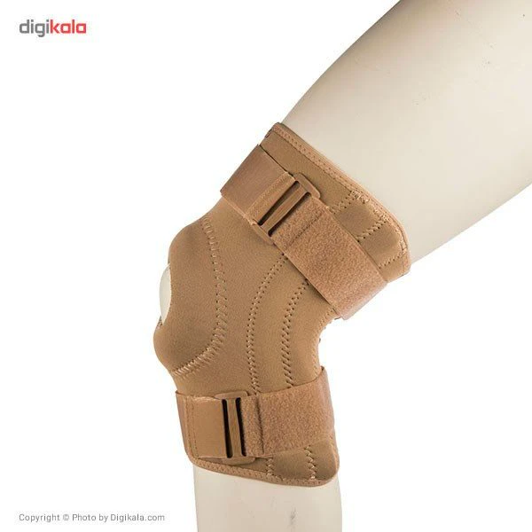 زانوبند پاک سمن مدل Neoprene With Four Spring سایز متوسط