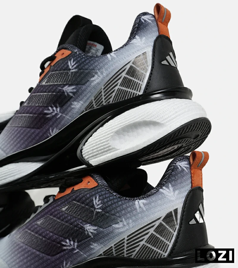 کفش کتانی مردانه و زنانه سفید خاکستری Adidas PureBoost v02 مدل 7189