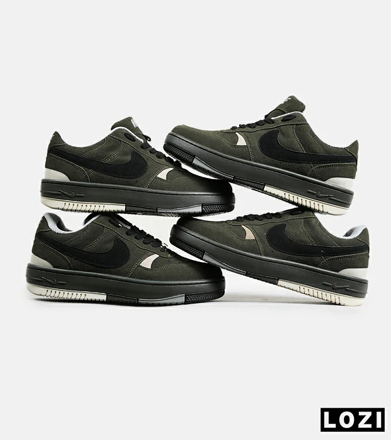 کفش مردانه و زنانه یشمی مشکی Nike Gama Force Sail مدل 7011