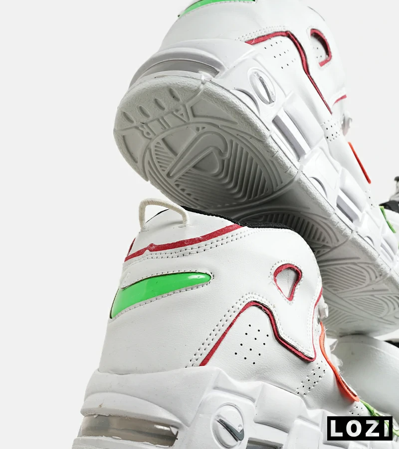 کفش کتانی مردانه و زنانه سفید NIKE Air More Uptempo '96 مدل 6494