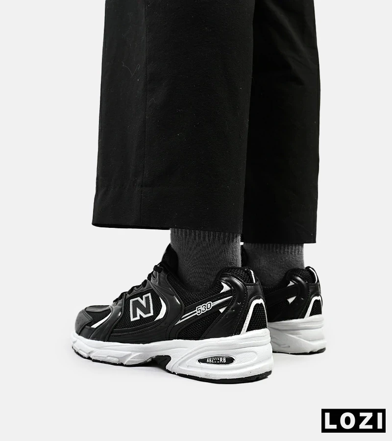 کفش کتانی مردانه و زنانه مشکی NEW BALANCE 530 مدل 4698