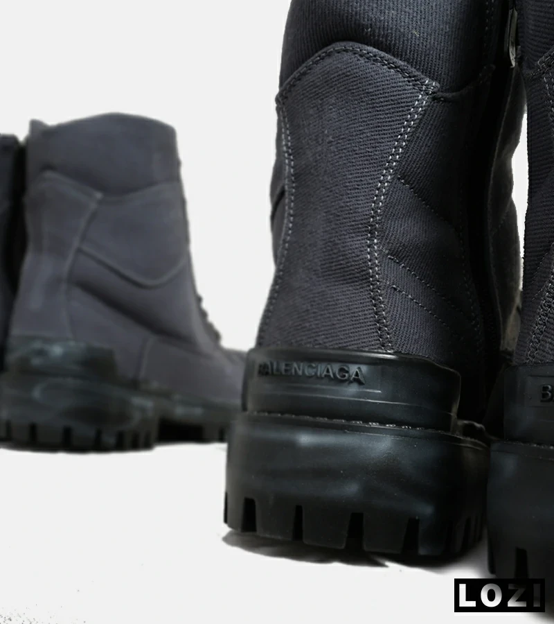 بوت مردانه طوسی فیلی BALENCIAGA مدل 6313