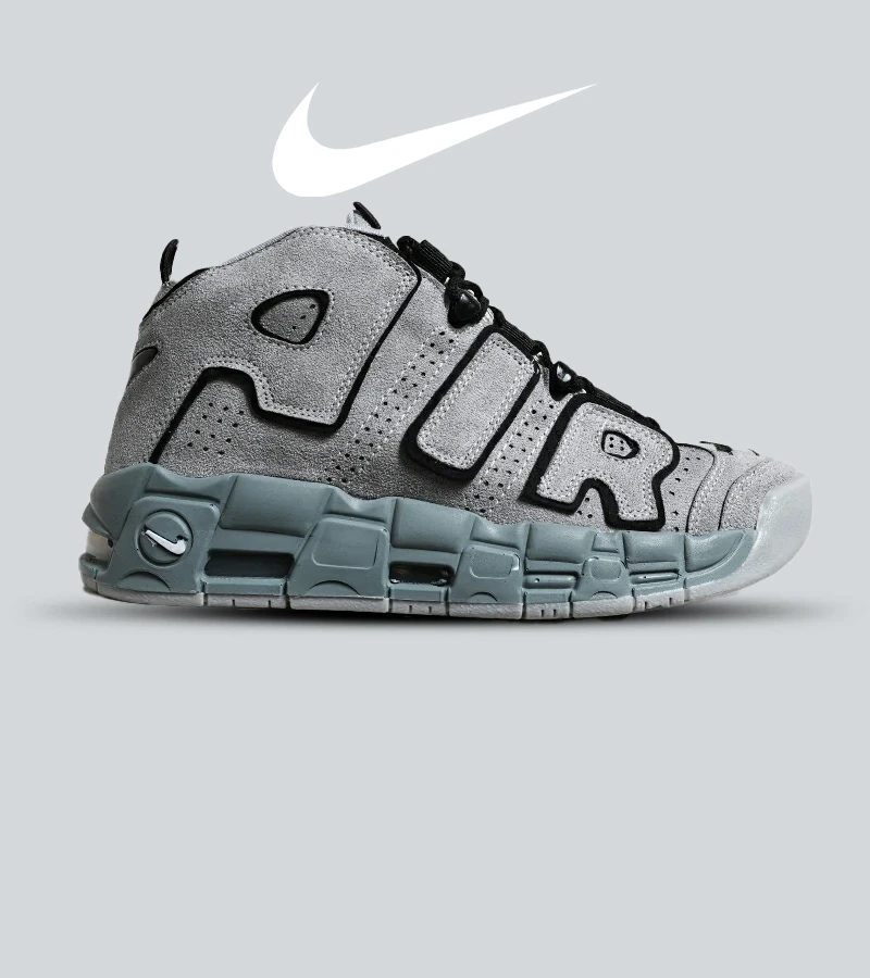 کفش کتانی مردانه و زنانه طوسی NIKE Air More Uptempo '96 مدل 6015