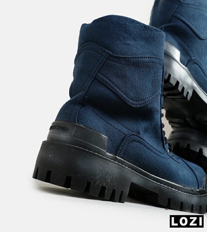 بوت مردانه سرمه ای BALENCIAGA مدل 5994