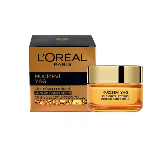 کرم روز ضد چروک حاوی روغن معجزه آسا لورال مدل Mucizevi Yag حجم 50 میل