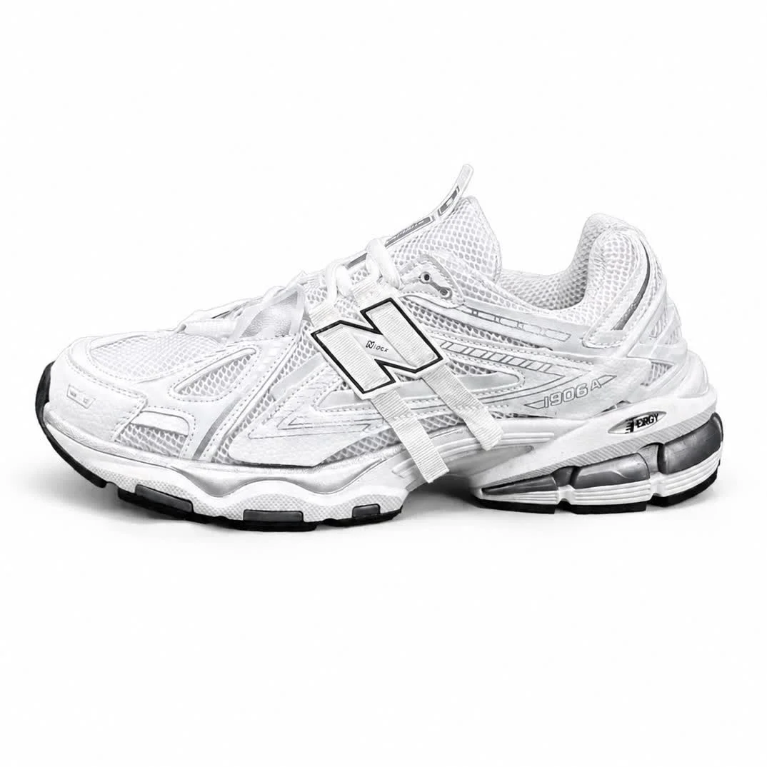 کتانی مردانه نیوبالانس 1906 سفید New BALANCE 1906A