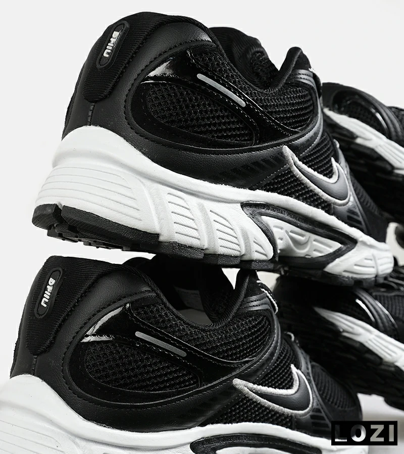 کفش کتانی مردانه و زنانه مشکی سفید نایک NIKE v5 RNR مدل 7329
