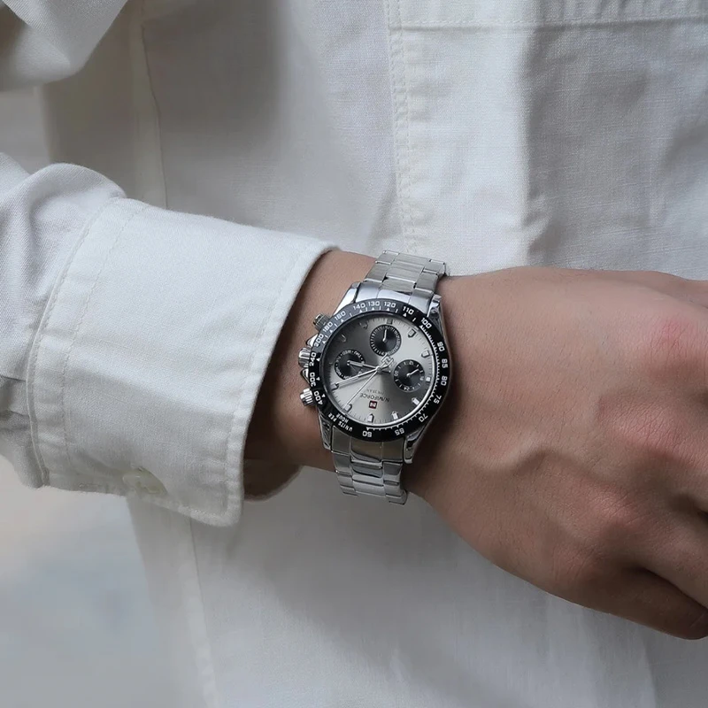 ساعت مچی مردانه نیوی فورس مدل naviforce NF9193 S/B/G