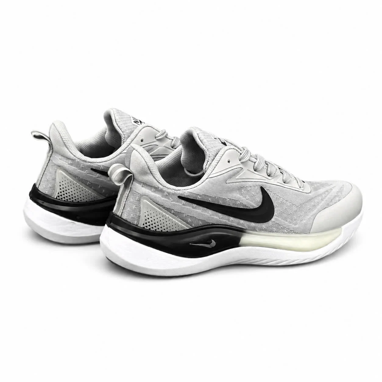 کفش کتانی مردانه مدل نایکی طوسی مشکی NIKE New