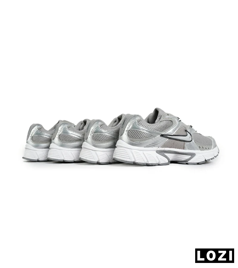 کفش کتانی مردانه و زنانه طوسی سفید نایک NIKE v5 RNR مدل 7323