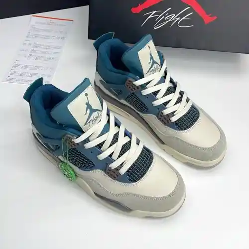 کفش نایک جردن فور رترو اسنورلکس Nike Jordan 4 Retro Snorlax