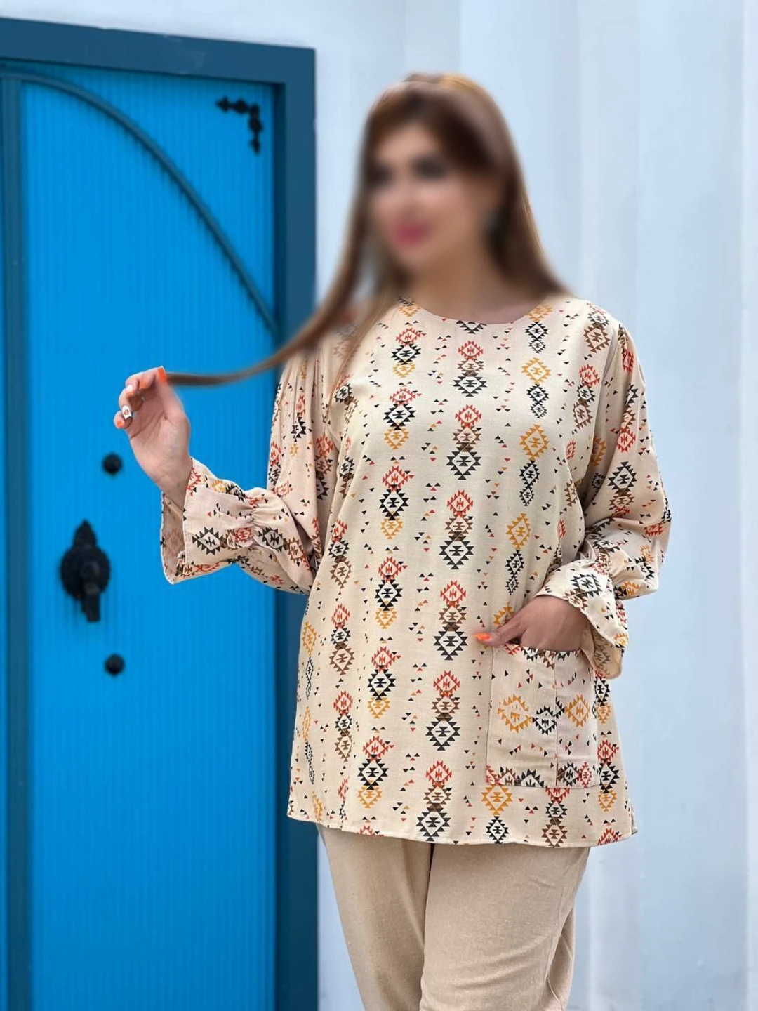 مانتو جلوبسته تک جیب کد 50147