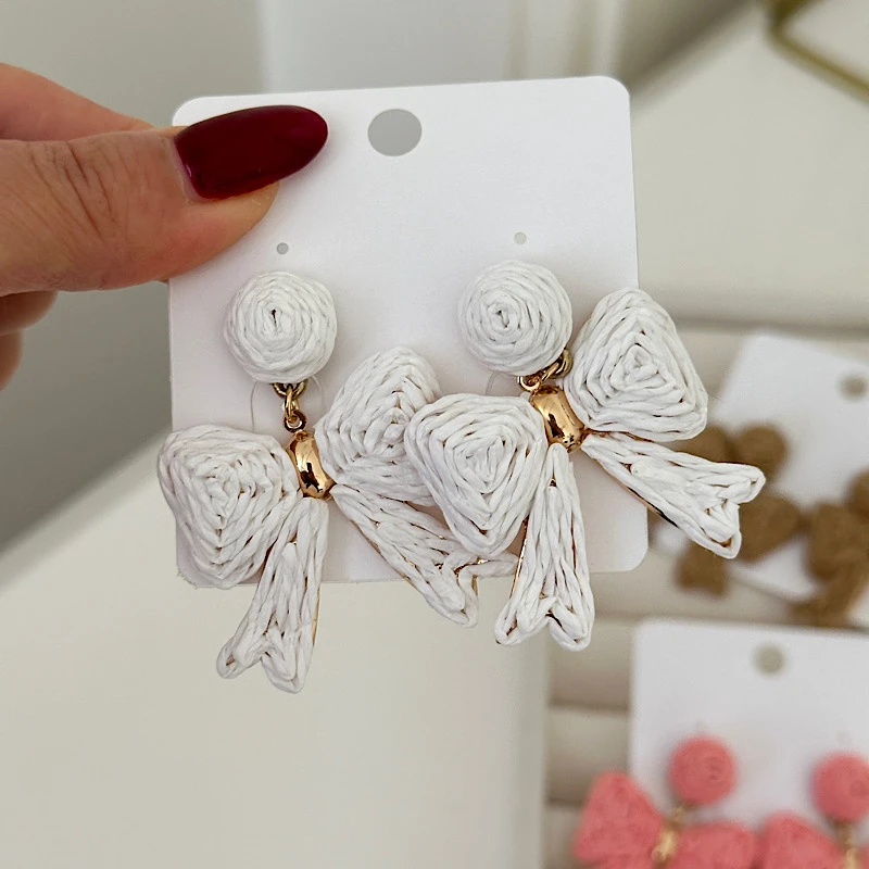 گوشواره کنفی پاپیون کد 817