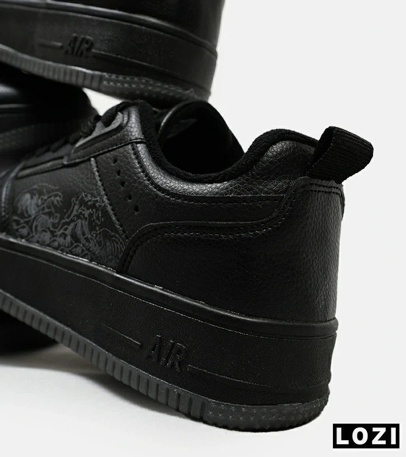 کفش کتانی مردانه مشکی NIKE AirForce Draw مدل 4954