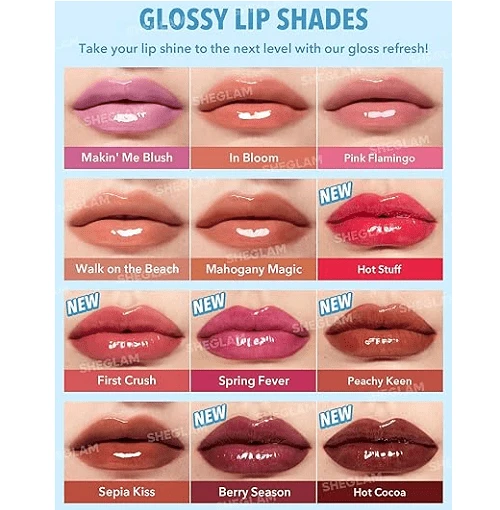 برق لب حجم دهنده شیگلم رنگ Mahogany magic