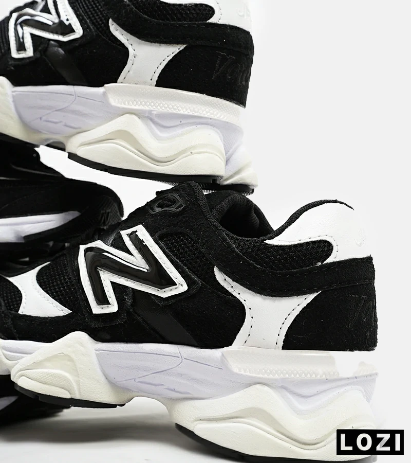 کفش کتانی زنانه مشکی سفید NEW BALANCE 9060 مدل 4193