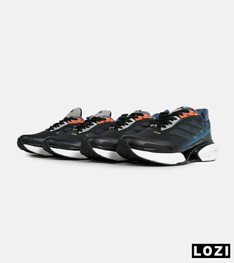 کفش کتانی مردانه و زنانه سرمه ای مشکی Adidas PureBoost v02 مدل 7025