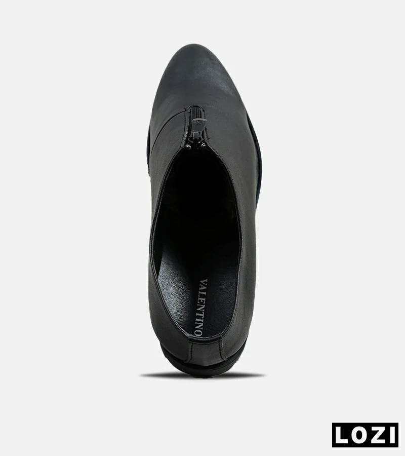 کفش کتانی مردانه مشکی BERSHKA مدل 6254