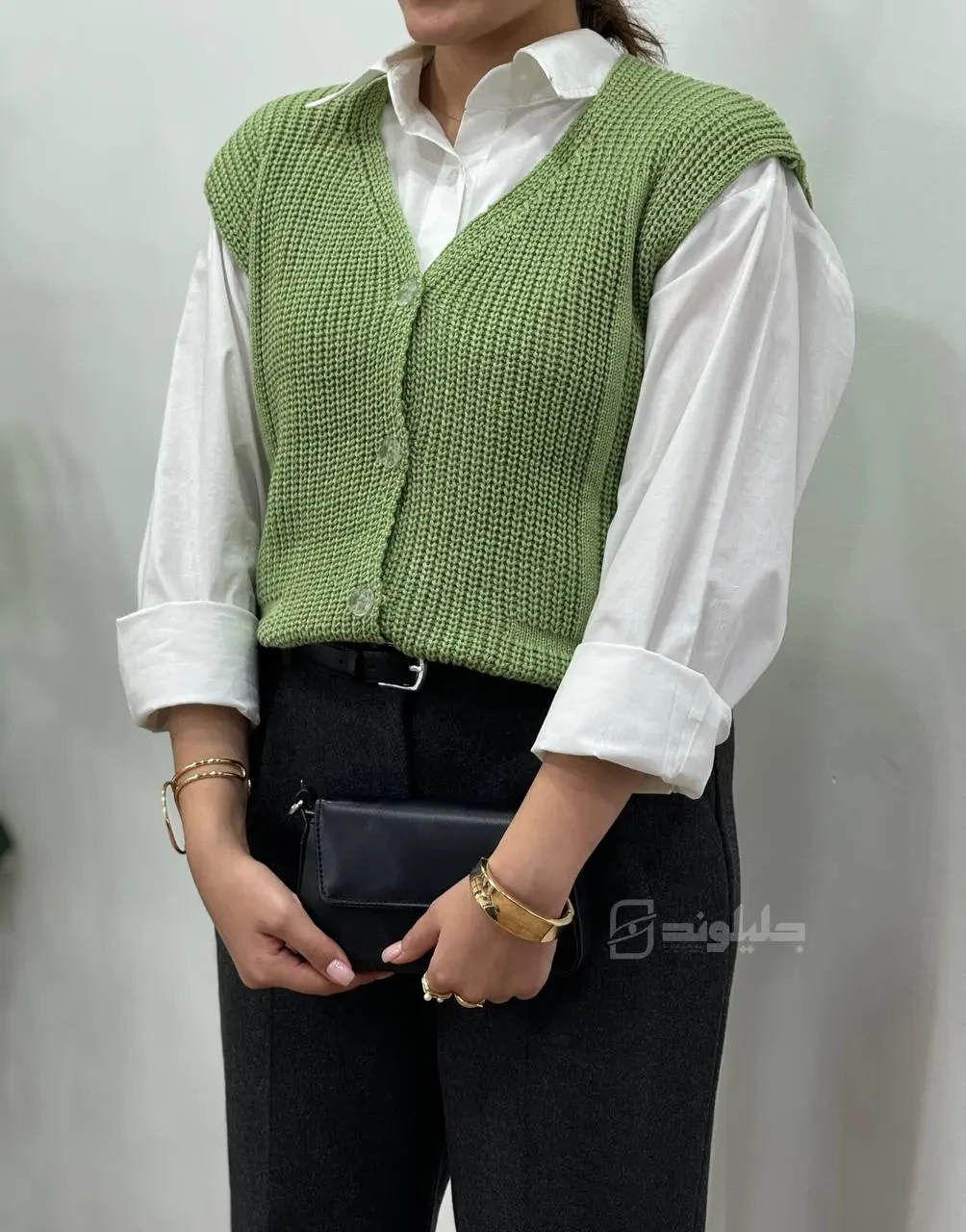 ژیله بافت جلو دکمه رسا 1