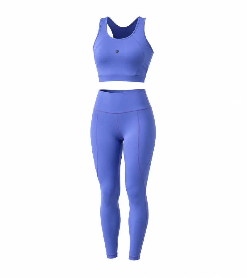 ست ورزشی زنانه نیم‌تنه لگ lululemon