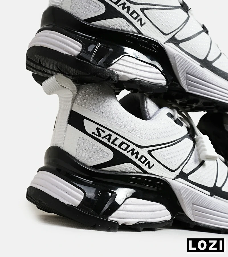 کفش کتانی سفید مشکی Salomon xt-6 مدل 5848