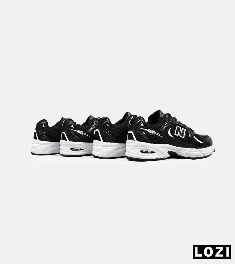 کفش کتانی مردانه و زنانه مشکی NEW BALANCE 530 مدل 4698