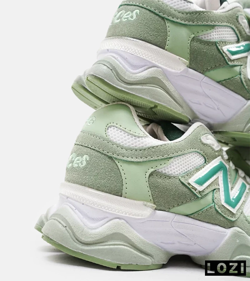 کفش کتانی زنانه سبز سفید NEW BALANCE 9060 مدل 4200