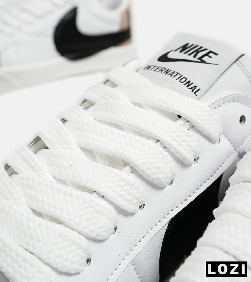 کفش نایک مردانه و زنانه سفید مشکی Nike Blazer Low 77 Jumbo مدل 5609