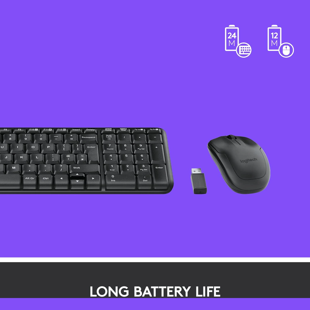 کیبورد و ماوس بی سیم لاجیتک Logitech مدل MK220