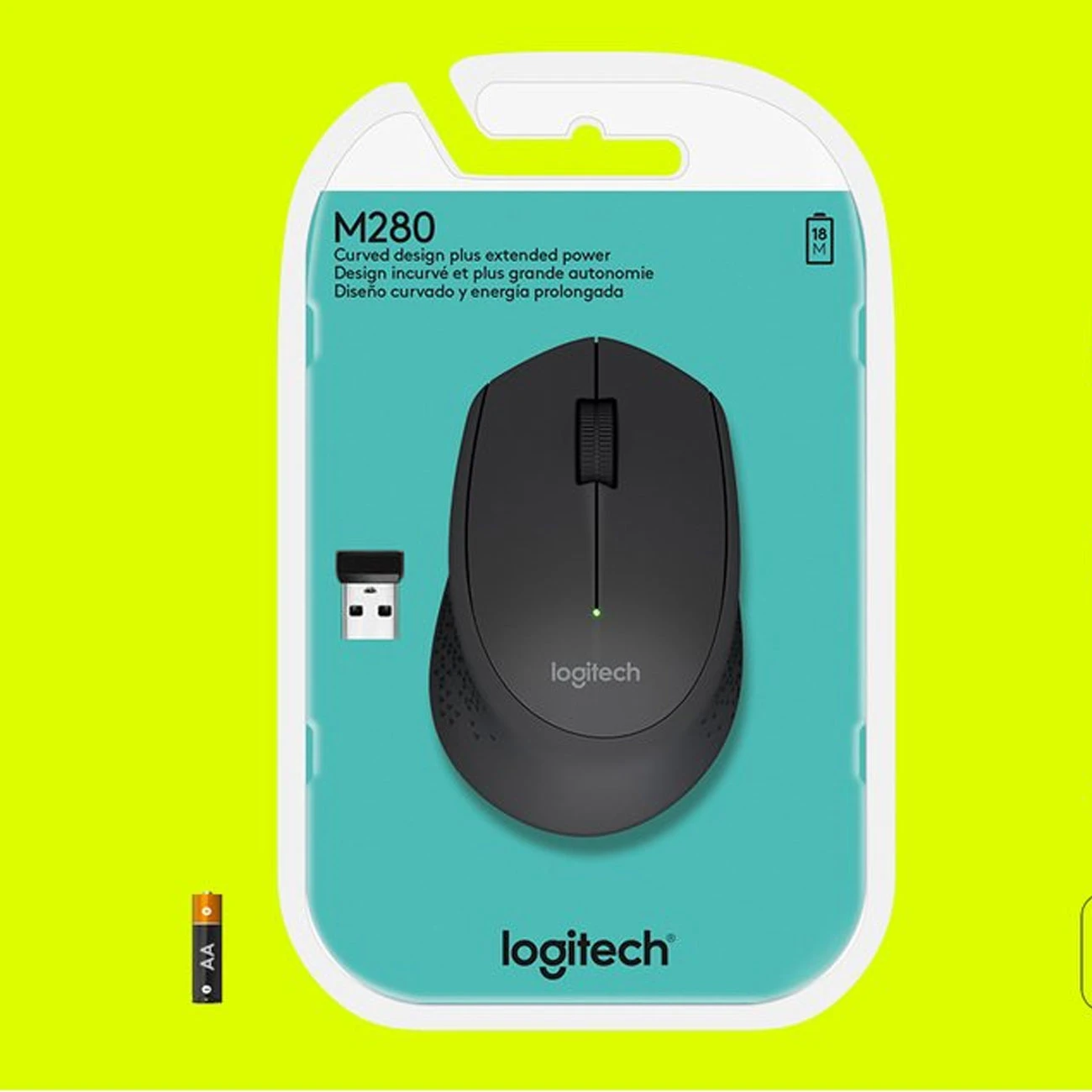 ماوس بی سیم لاجیتک Logitech مدل M280 با حسگر اپتیکال