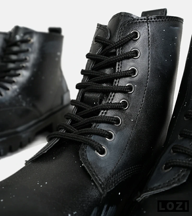 بوت مردانه مشکی BALENCIAGA Splash مدل 6747