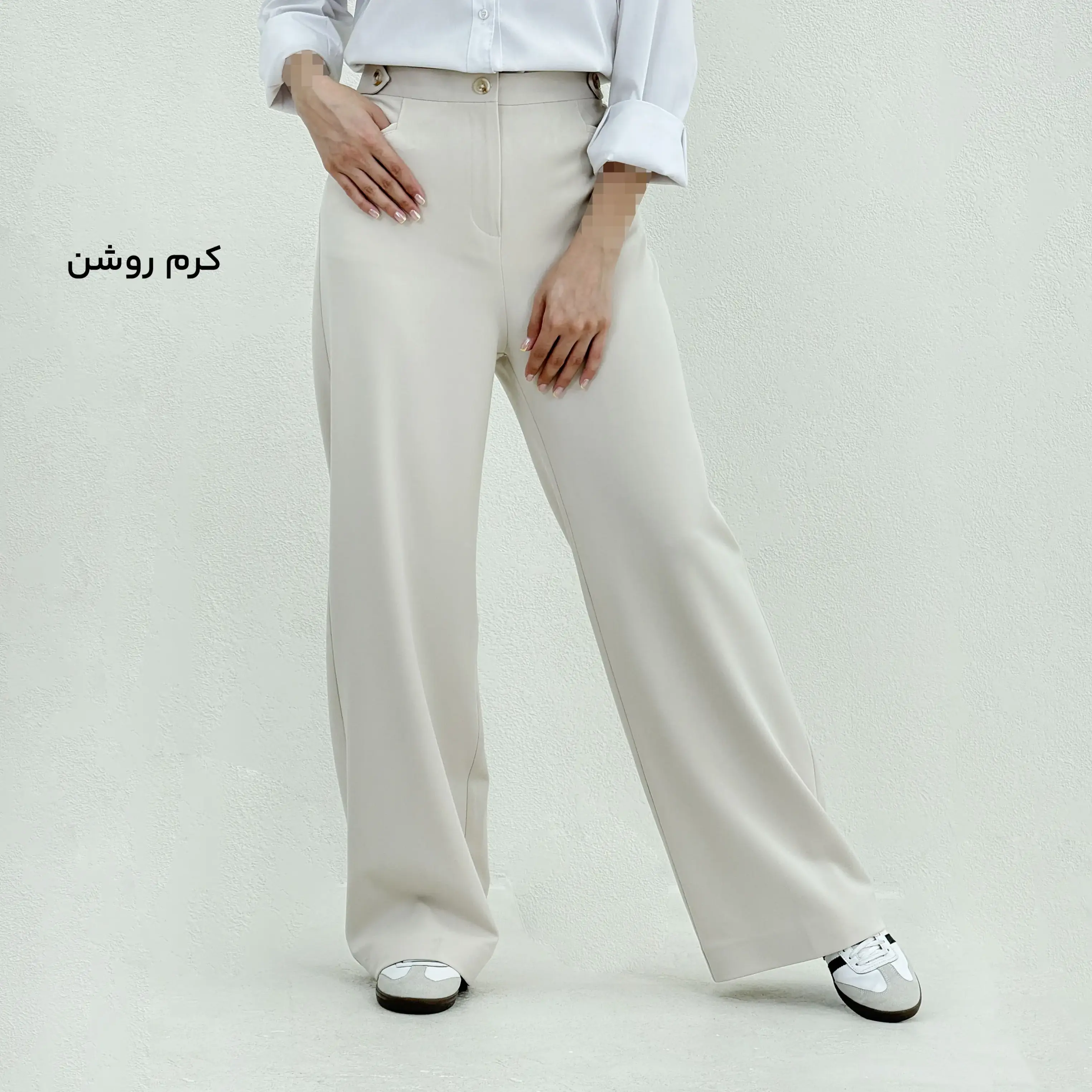 شلوار زنانه پارچه ای گاباردین | آی بولک