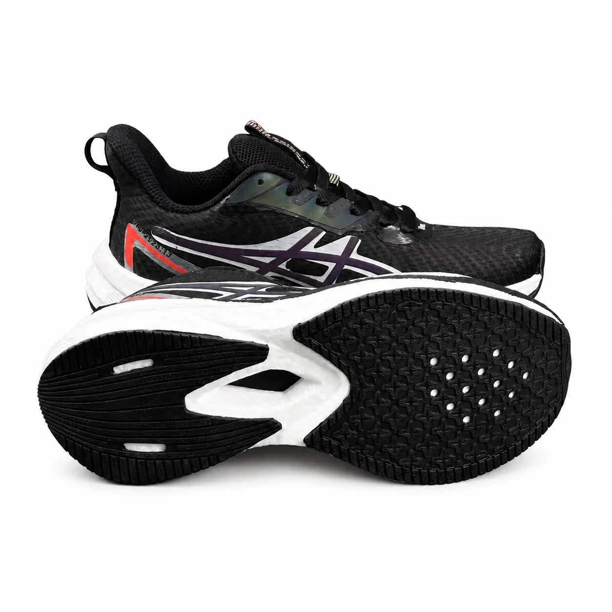 کفش کتانی مردانه زیره بست مدل اسیکس مشکی سفید ASICS