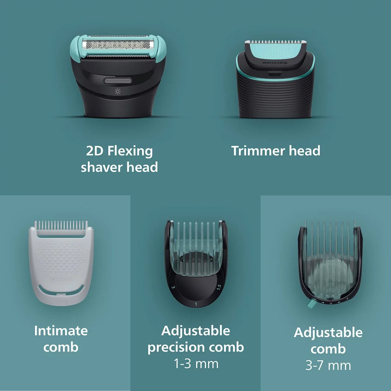 ماشین اصلاح بدن فیلیپس Philips مدل BG7470/15 سری 7000