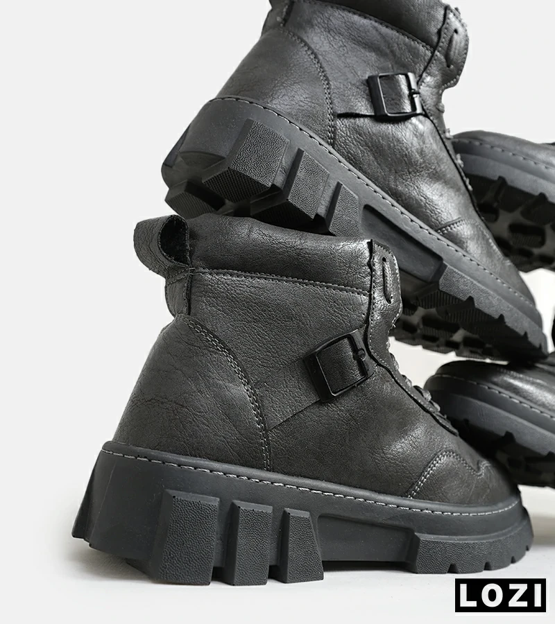 بوت مردانه طوسی Clarks مدل 5783