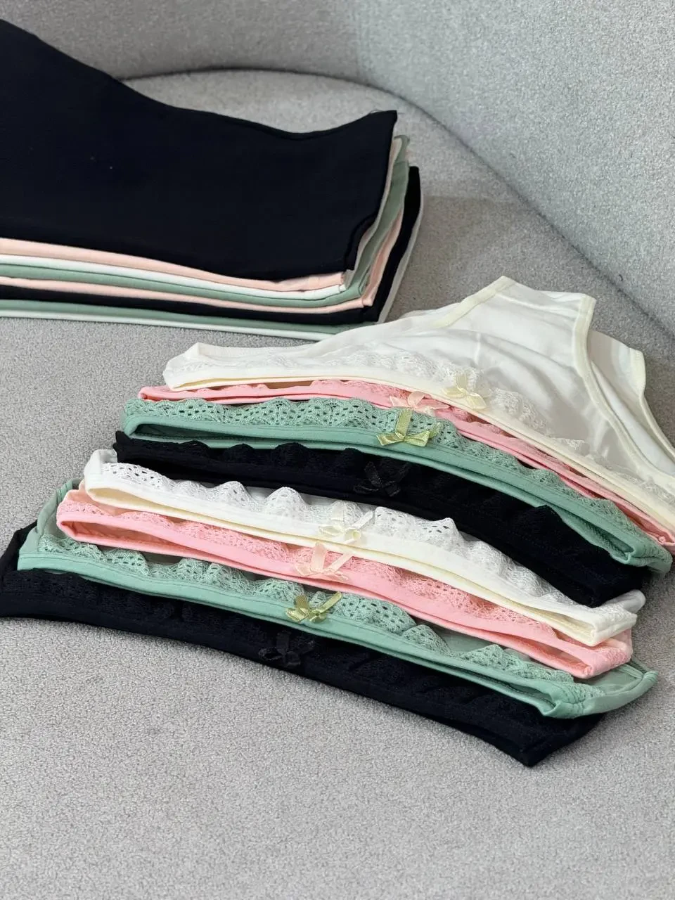 ست تاپ و شورتک زنانه ژینوس