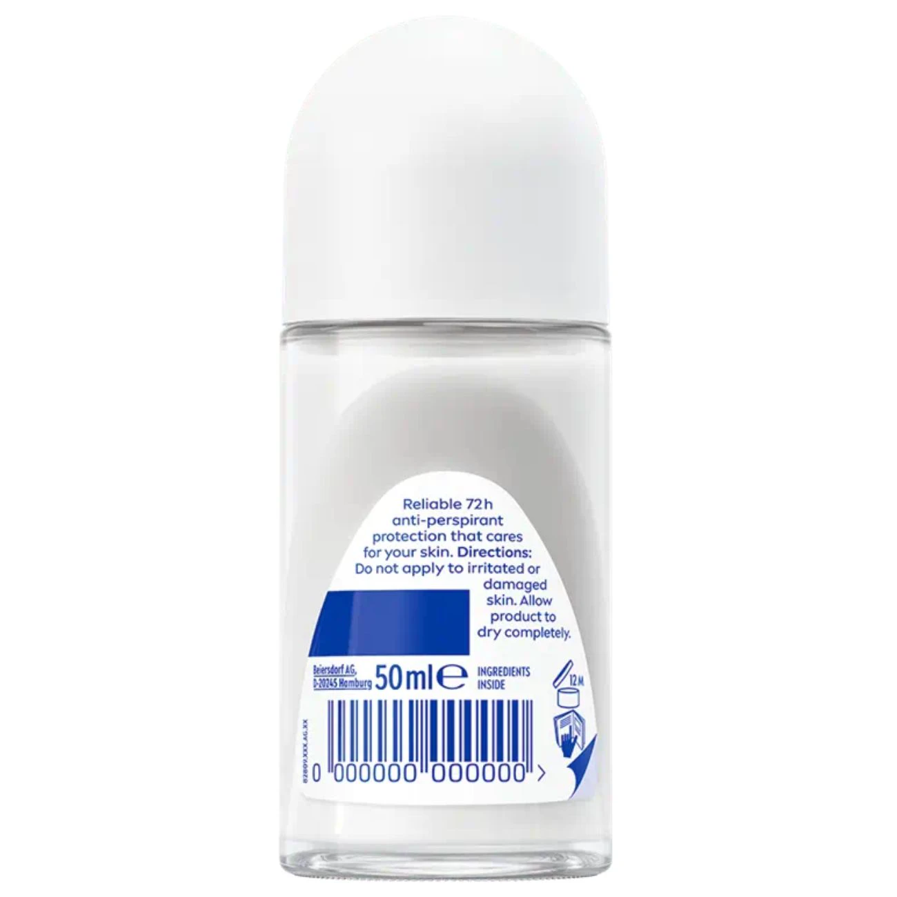 رول ضد تعریق زنانه نیوآ NIVEA مدل Fresh Natural 72H آنتی باکتریال 50ml