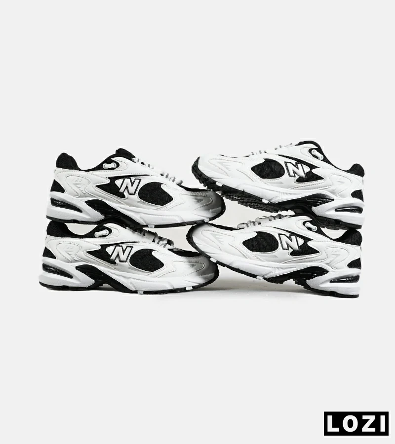 کفش کتانی مردانه و زنانه سفید مشکی NEW BALANCE 725 مدل 7270
