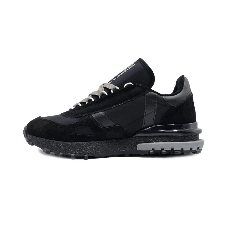 کفش و کتانی مردانه چرم طبیعی مدل لاگوست LACOSTE رنگ مشکی آبی کد 43332