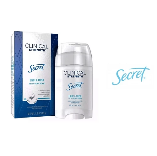 مام صابونی بدون رایحه کلینیکال Light and fresh سکرت 45 گرم