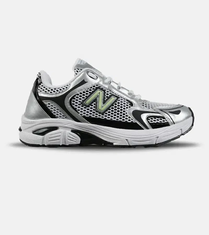 کفش کتانی مردانه و زنانه سفید مشکی سبز NEW BALANCE 1064 V.2 مدل 7466