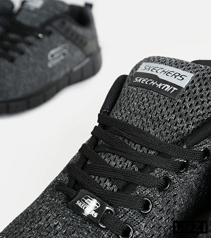 کفش کتانی طبی ورزشی خاکستری SKECHERS SKECH-KNIT مدل 7041